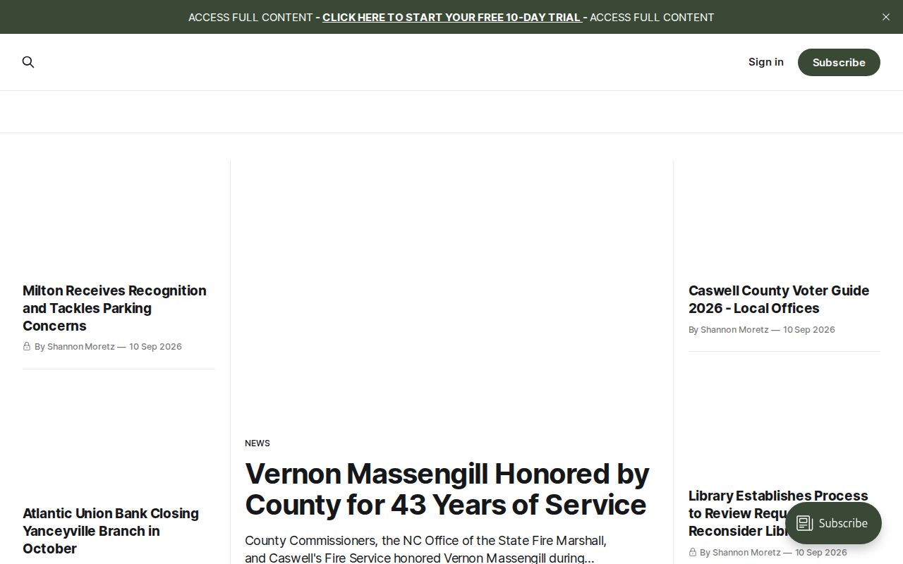 Caswell County recent arrest and sheriff news source